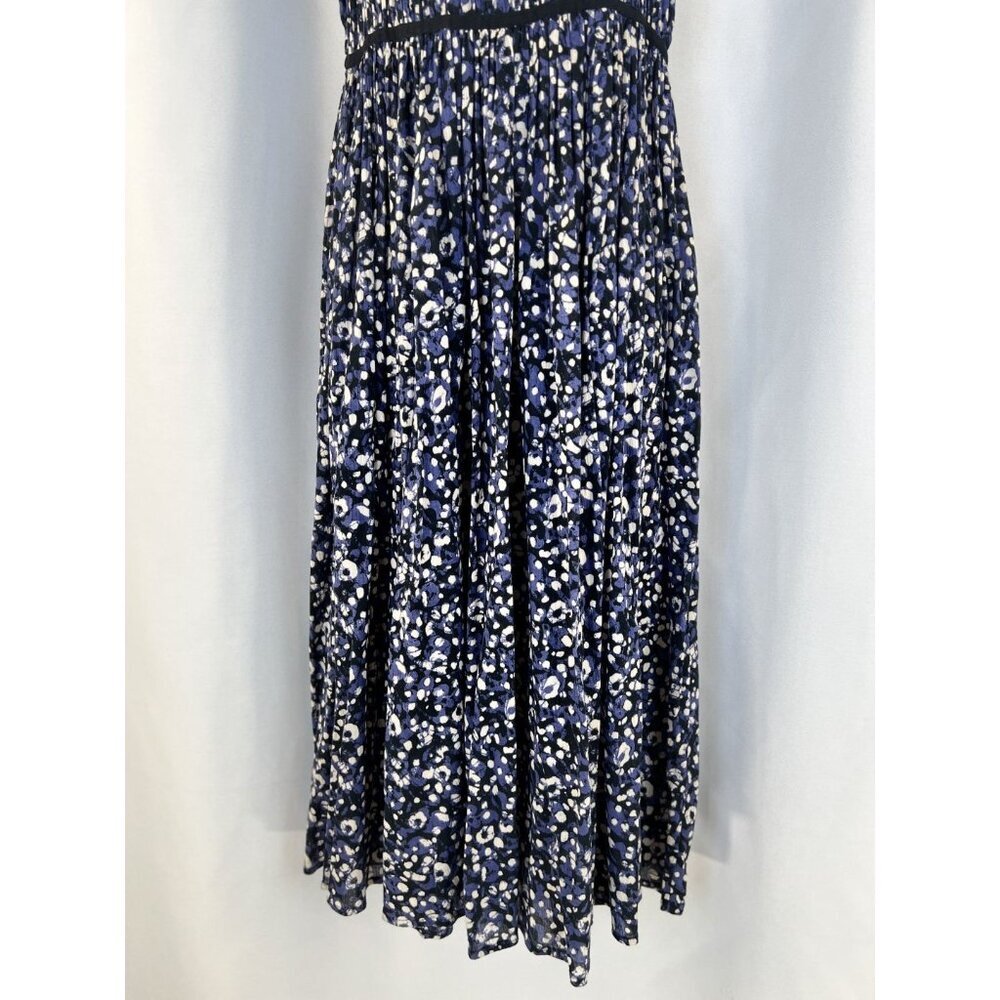 Ulla Johnson Amari Midi Dress in Indigo Blue $395 - Picture 6 of 14